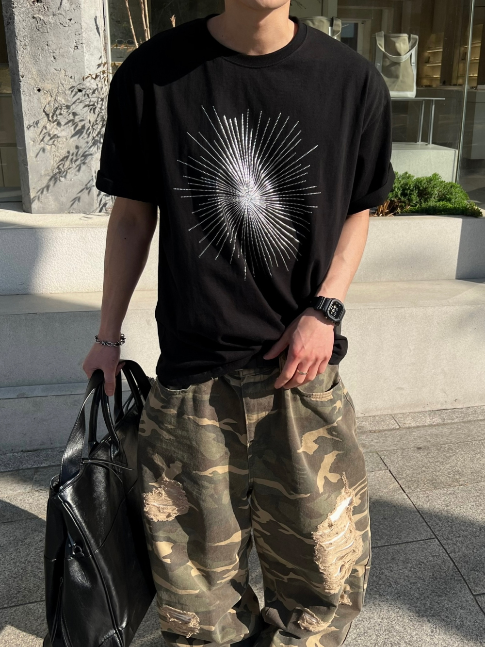 바지 모델 착용 이미지-S1L8