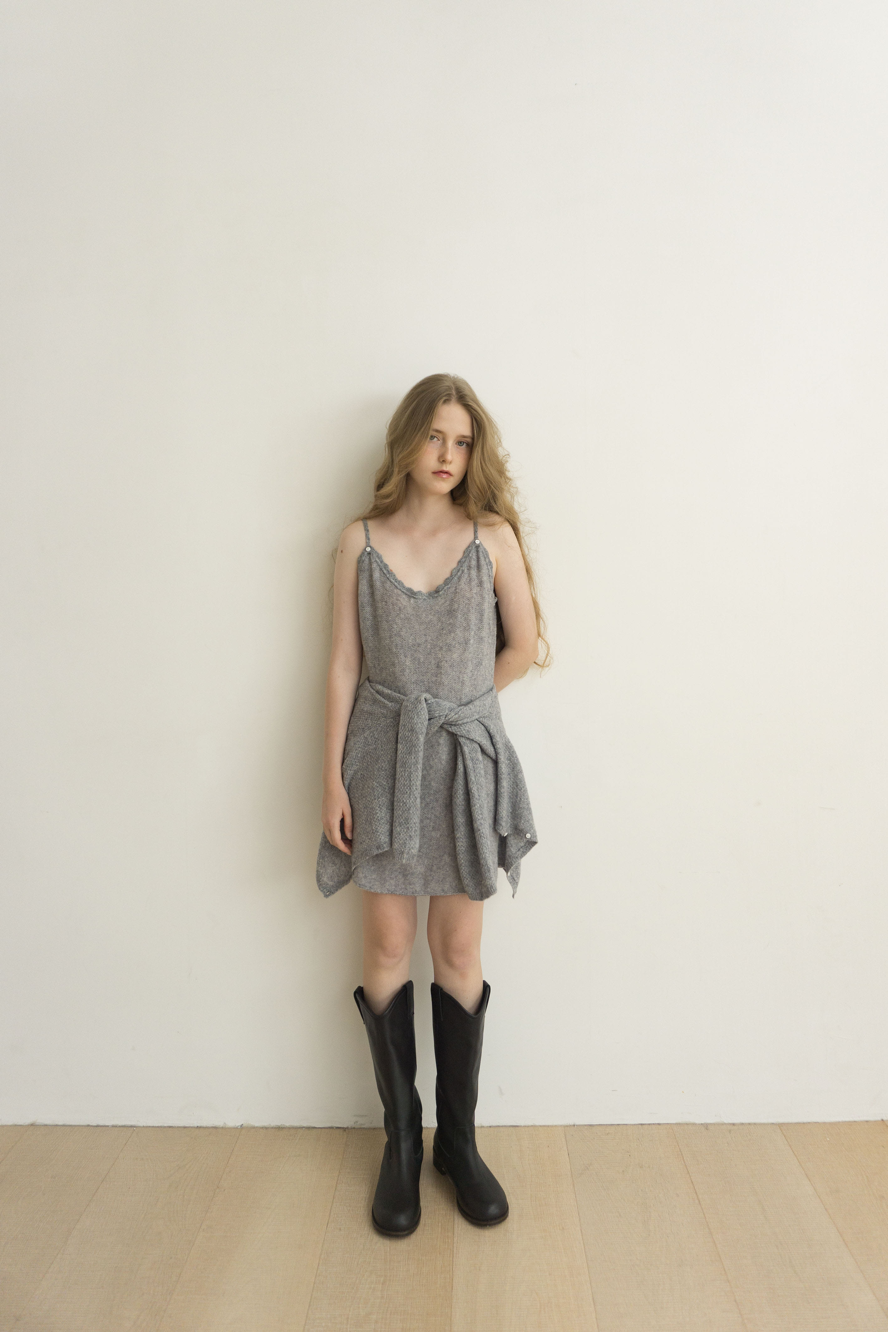 Ruelle Dress - charcoal [2ND]