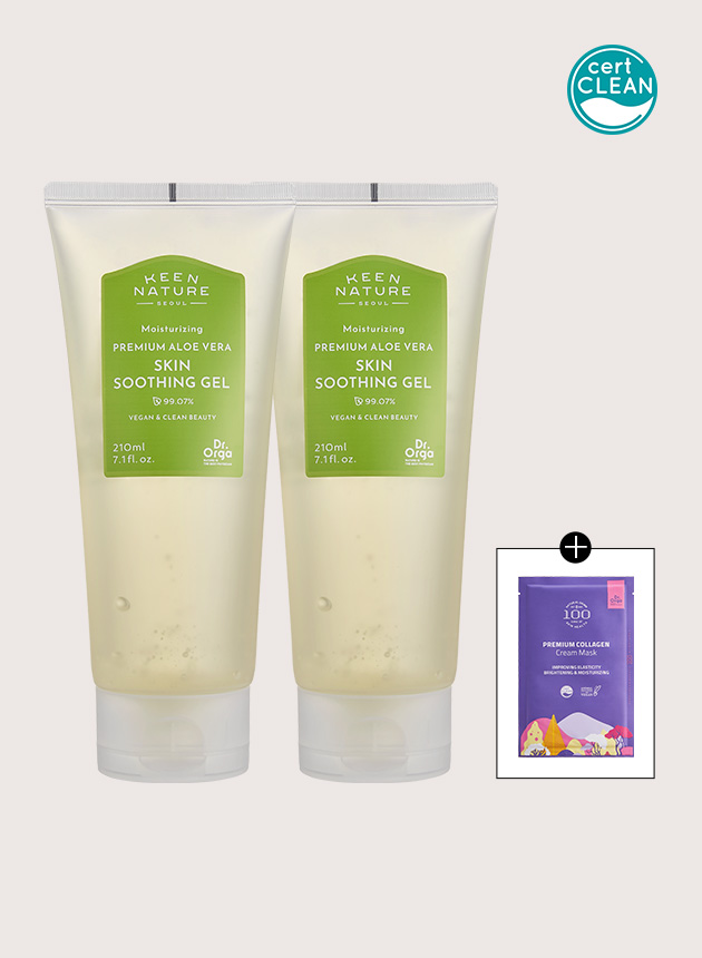 닥터올가 알로에 스킨 수딩젤 210ml 피지 진정과 보습, 건조한 피부에 최적화된 닥터올가 알로에 수딩젤