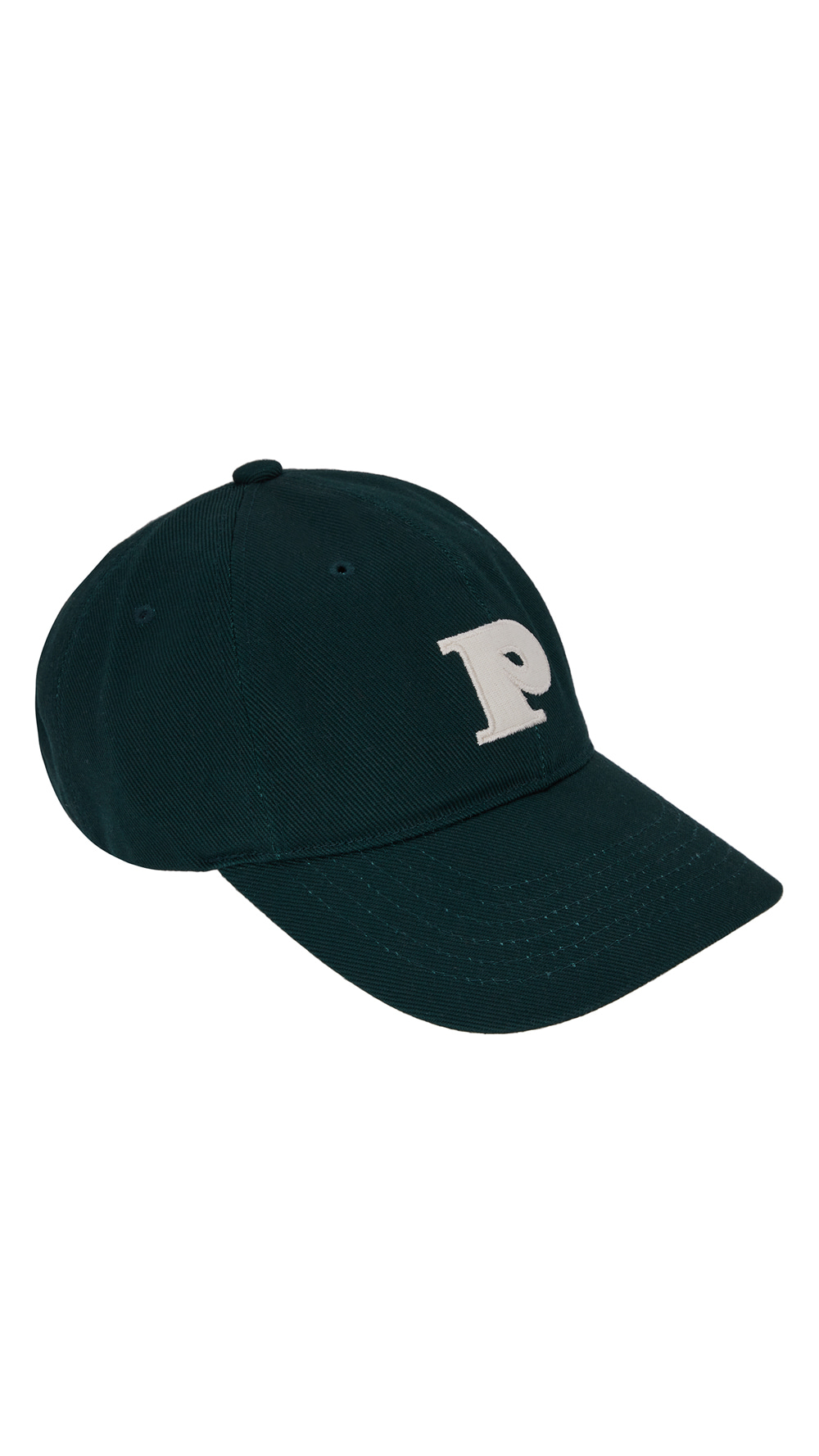 P LOGO BALL CAP - Green