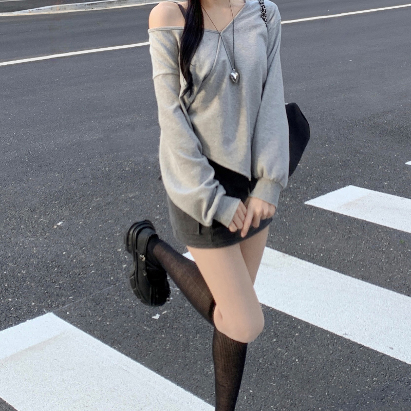 미니 스커트 모델 착용 이미지-S1L9