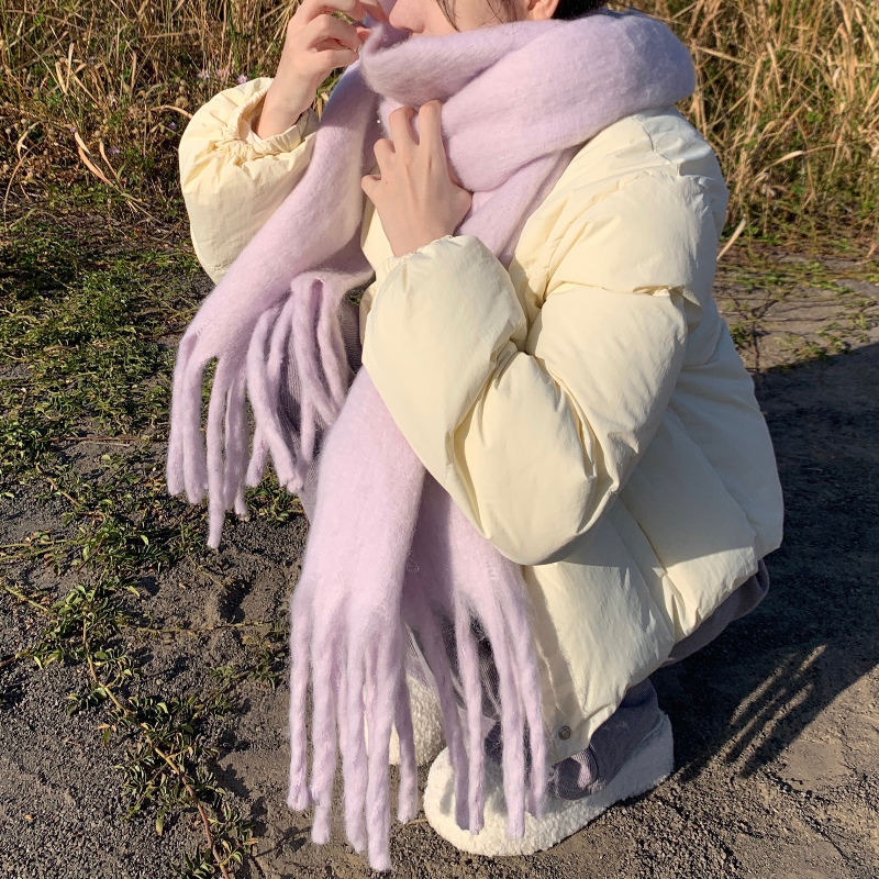 머플러 모델 착용 이미지-S1L10