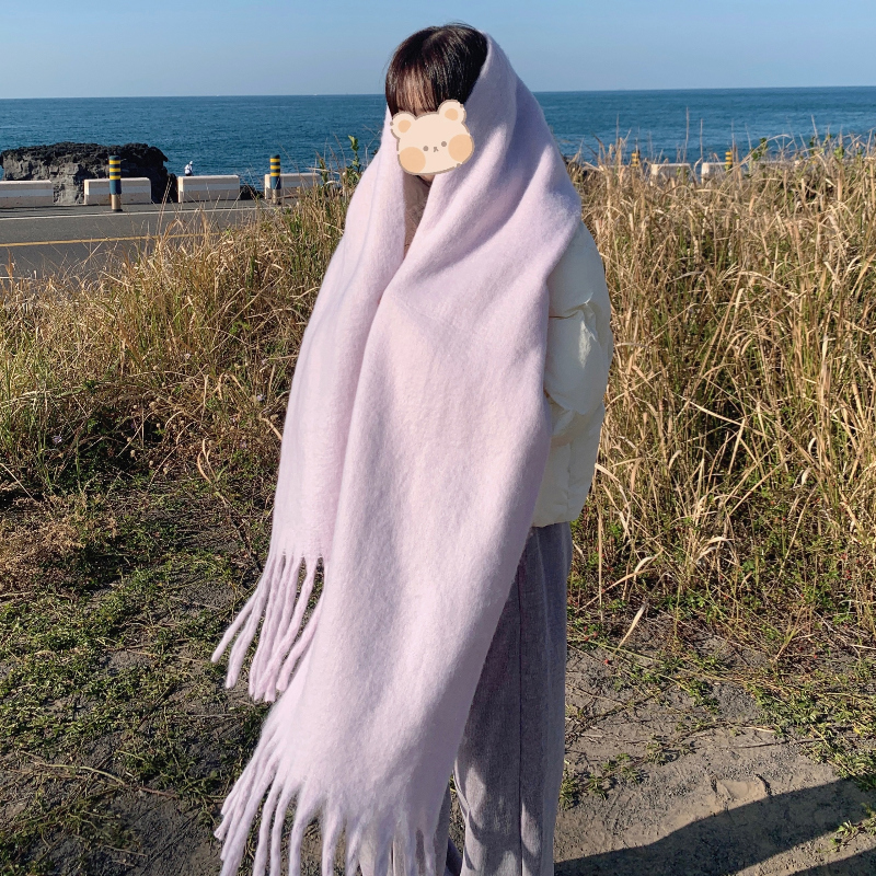 머플러 모델 착용 이미지-S1L8