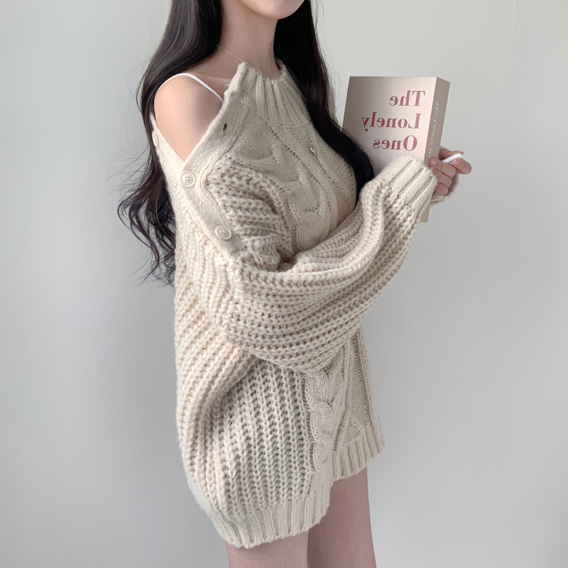 긴팔 티셔츠 모델 착용 이미지-S1L20