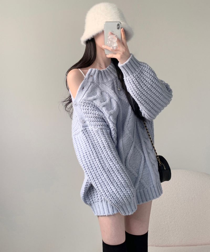 긴팔 티셔츠 모델 착용 이미지-S1L4