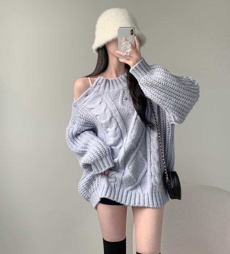 긴팔 티셔츠 모델 착용 이미지-S1L7