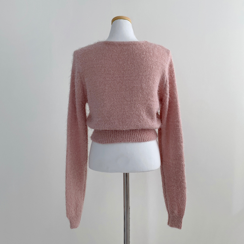 긴팔 티셔츠 코코아 색상 이미지-S1L59