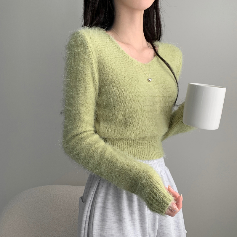 긴팔 티셔츠 모델 착용 이미지-S1L37