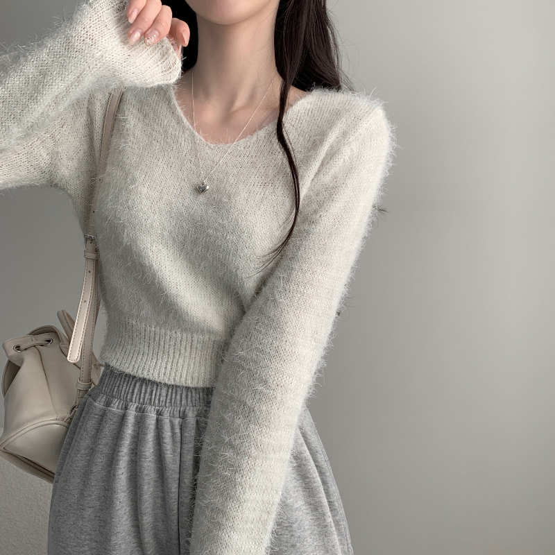 긴팔 티셔츠 모델 착용 이미지-S1L31