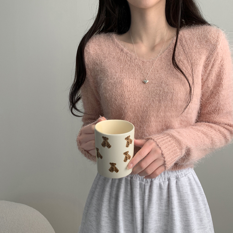 긴팔 티셔츠 모델 착용 이미지-S1L16