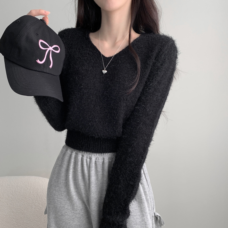 긴팔 티셔츠 모델 착용 이미지-S1L53