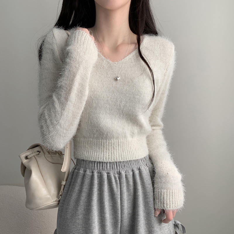 긴팔 티셔츠 모델 착용 이미지-S1L33