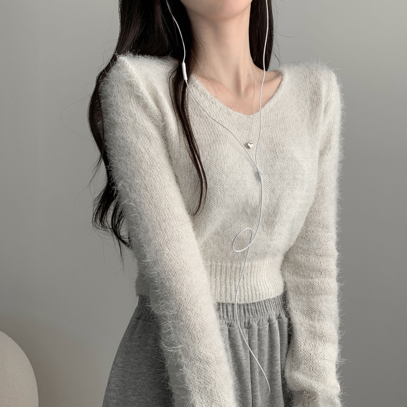 긴팔 티셔츠 모델 착용 이미지-S1L28