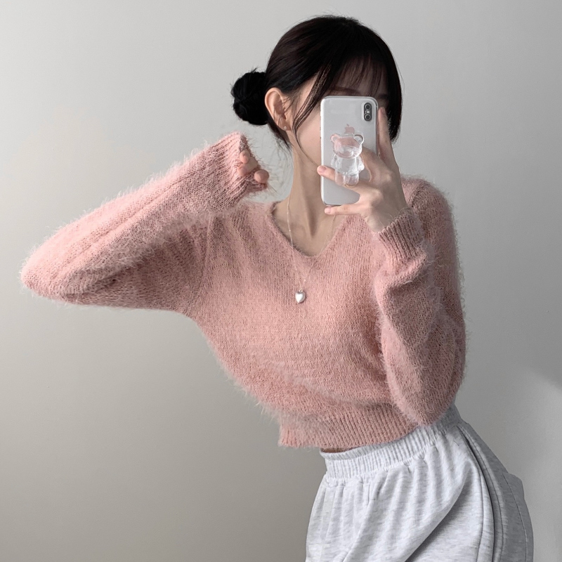 긴팔 티셔츠 모델 착용 이미지-S1L17