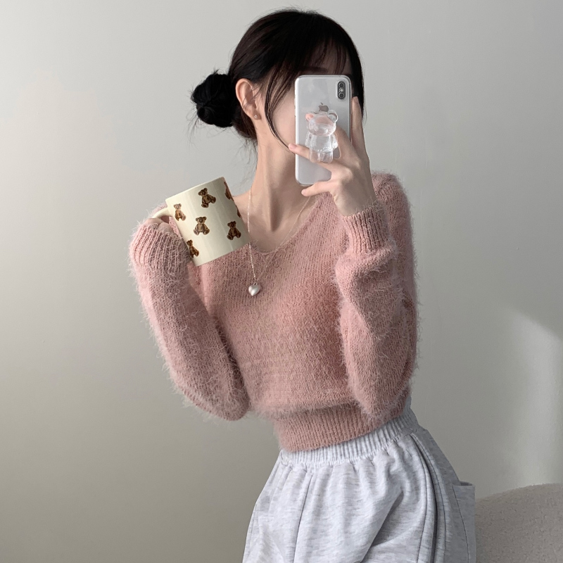 긴팔 티셔츠 모델 착용 이미지-S1L13