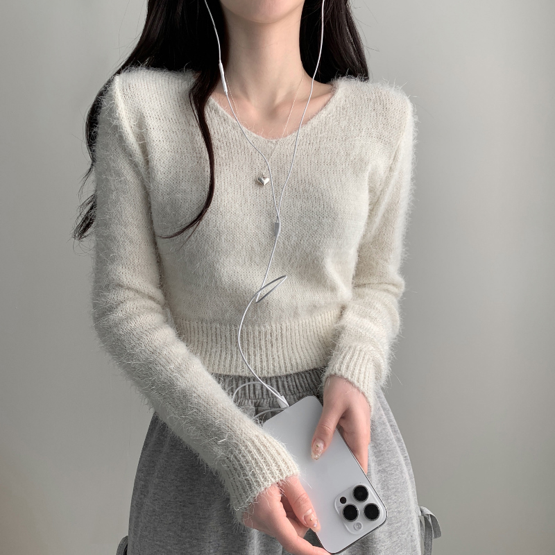 긴팔 티셔츠 모델 착용 이미지-S1L30