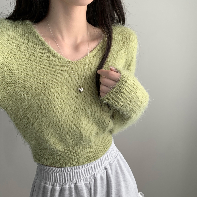 긴팔 티셔츠 모델 착용 이미지-S1L36