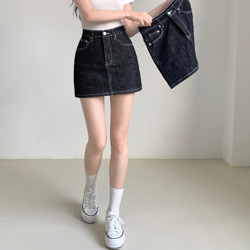 미니 스커트 모델 착용 이미지-S1L15