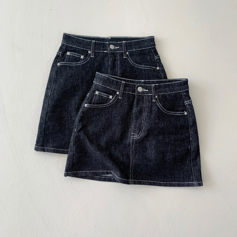 Tralala デニムグリッター スカート 平成 ギャル 平成ギャル デニム ミニスカ 64cm, - メルカリ