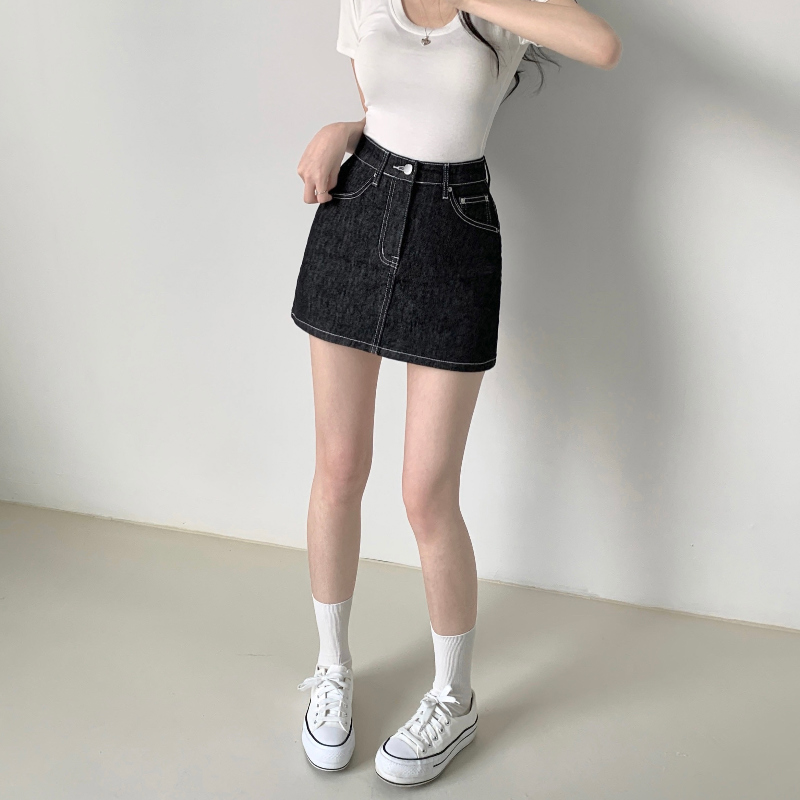 미니 스커트 모델 착용 이미지-S1L10