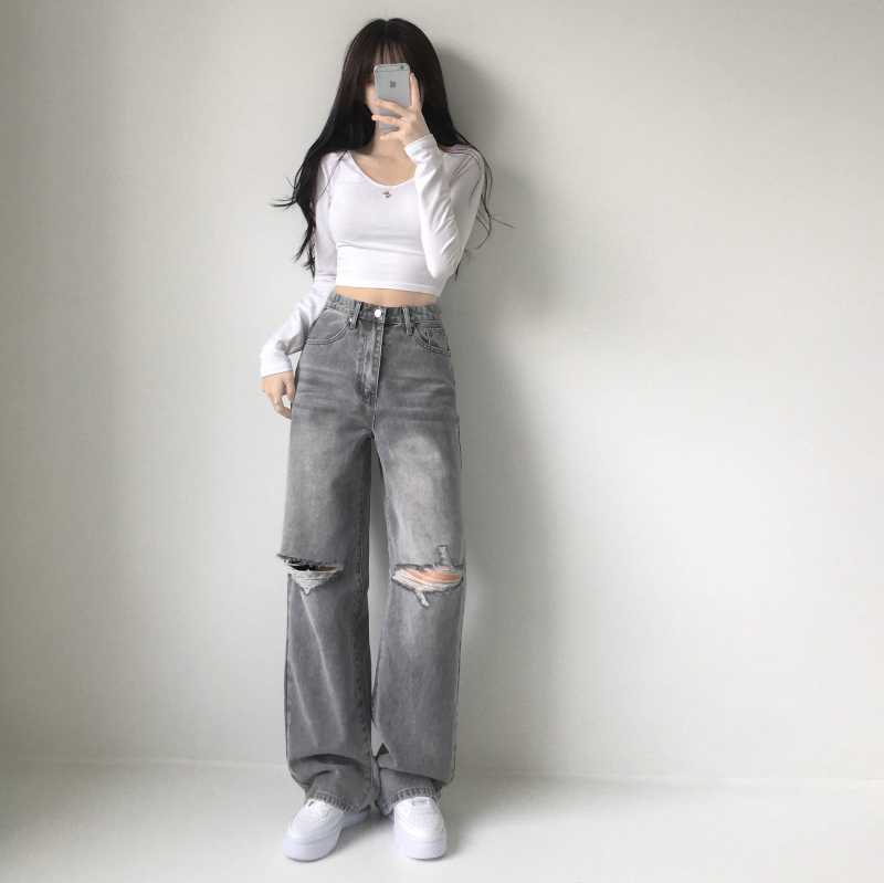 미니 스커트 모델 착용 이미지-S1L24