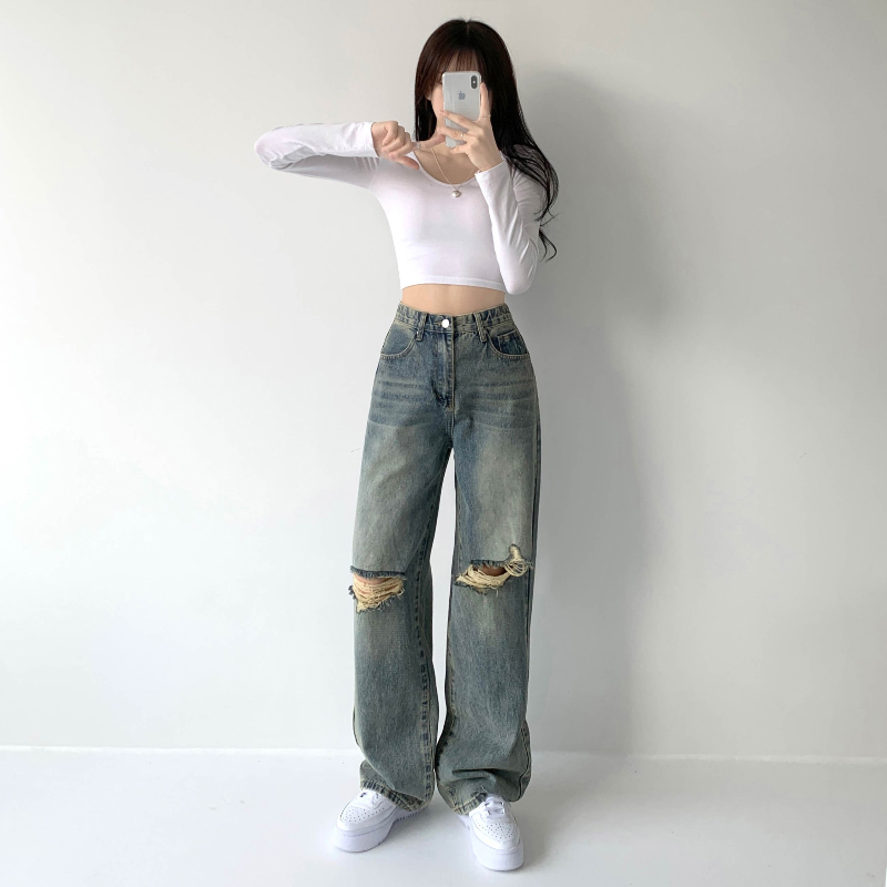 미니 스커트 모델 착용 이미지-S1L17