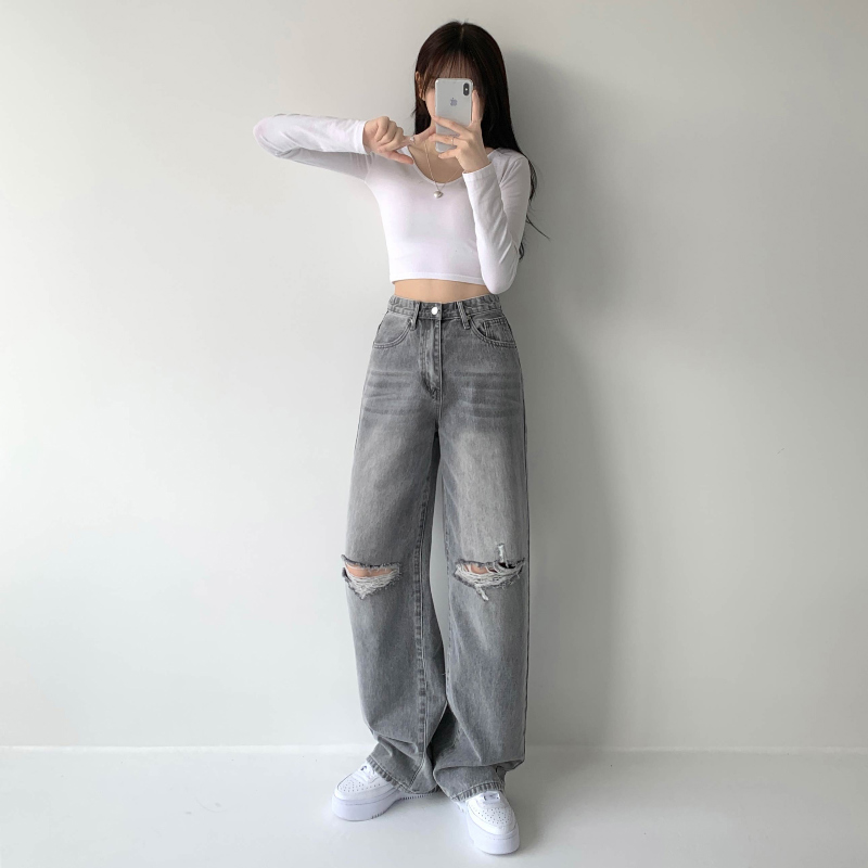 미니 스커트 모델 착용 이미지-S1L28