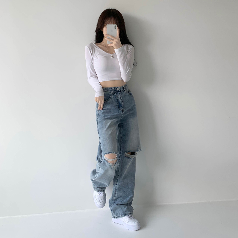 미니 스커트 모델 착용 이미지-S1L21