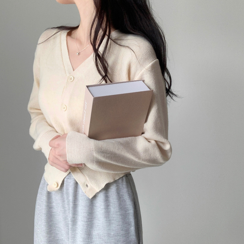 카디건 모델 착용 이미지-S4L12