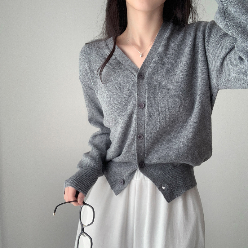 카디건 모델 착용 이미지-S4L7