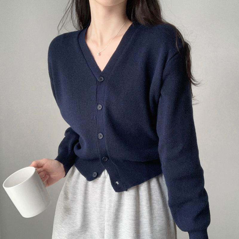 카디건 모델 착용 이미지-S4L37