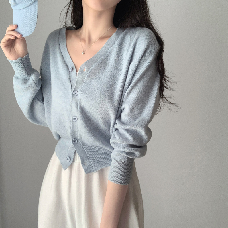 카디건 모델 착용 이미지-S4L19