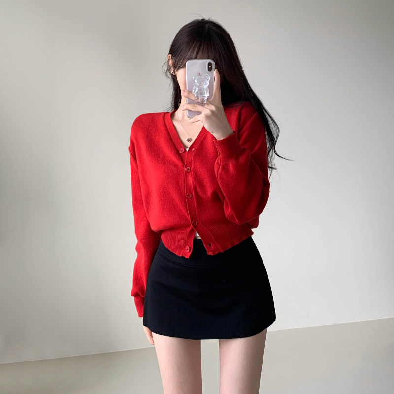 카디건 모델 착용 이미지-S4L23