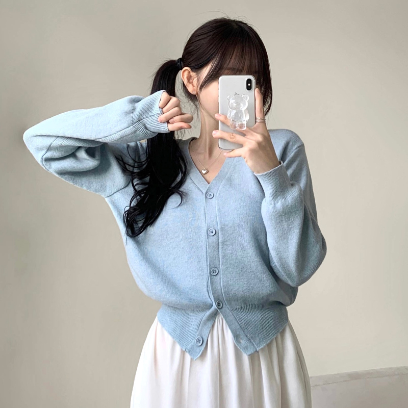 카디건 모델 착용 이미지-S4L17