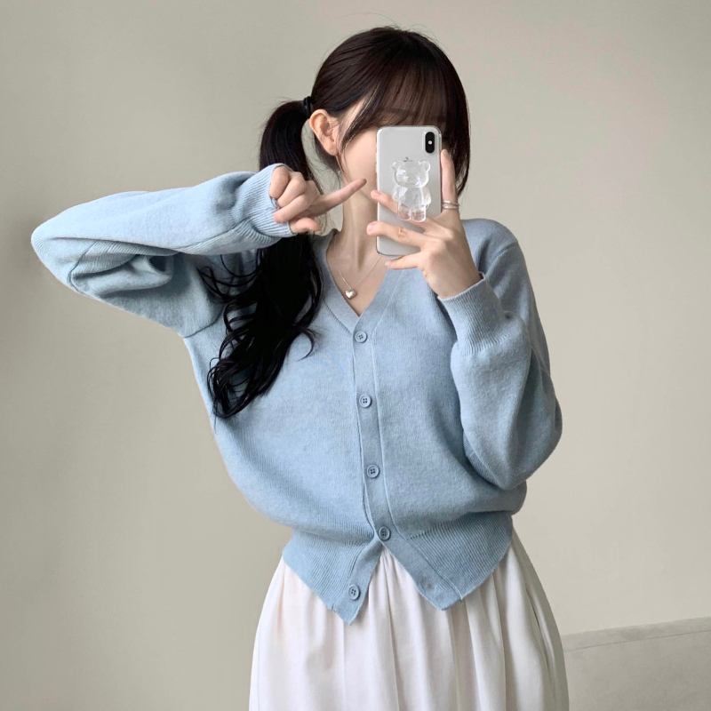 카디건 모델 착용 이미지-S4L14