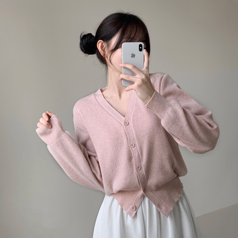 카디건 모델 착용 이미지-S4L28