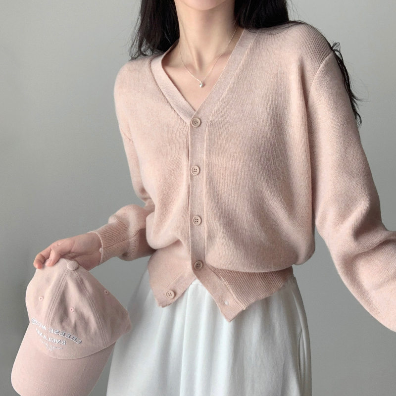 카디건 모델 착용 이미지-S4L29