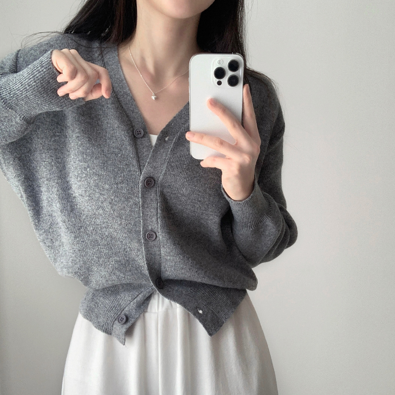 카디건 모델 착용 이미지-S4L3