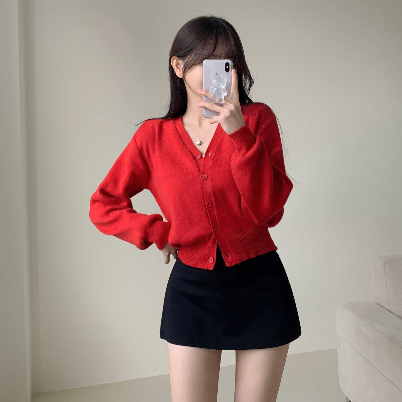 카디건 모델 착용 이미지-S4L24