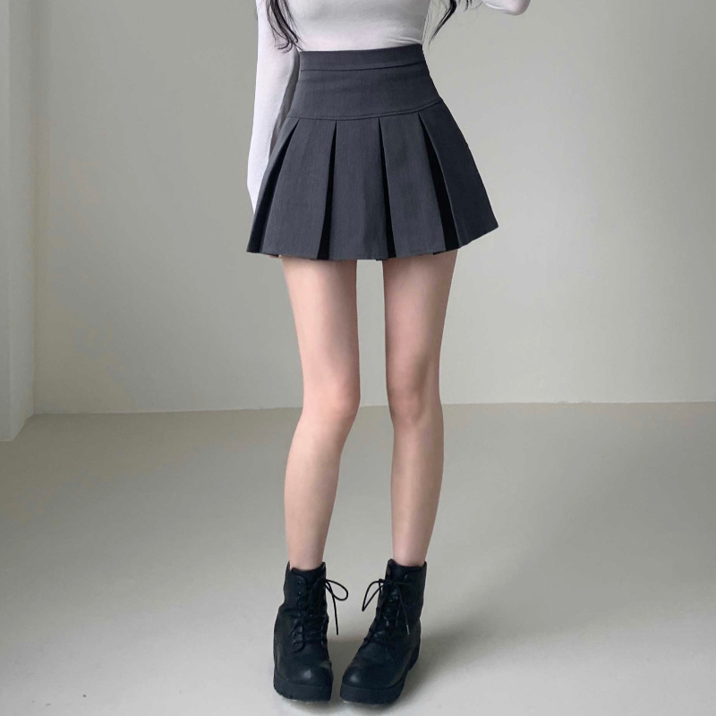 미니 스커트 모델 착용 이미지-S1L36