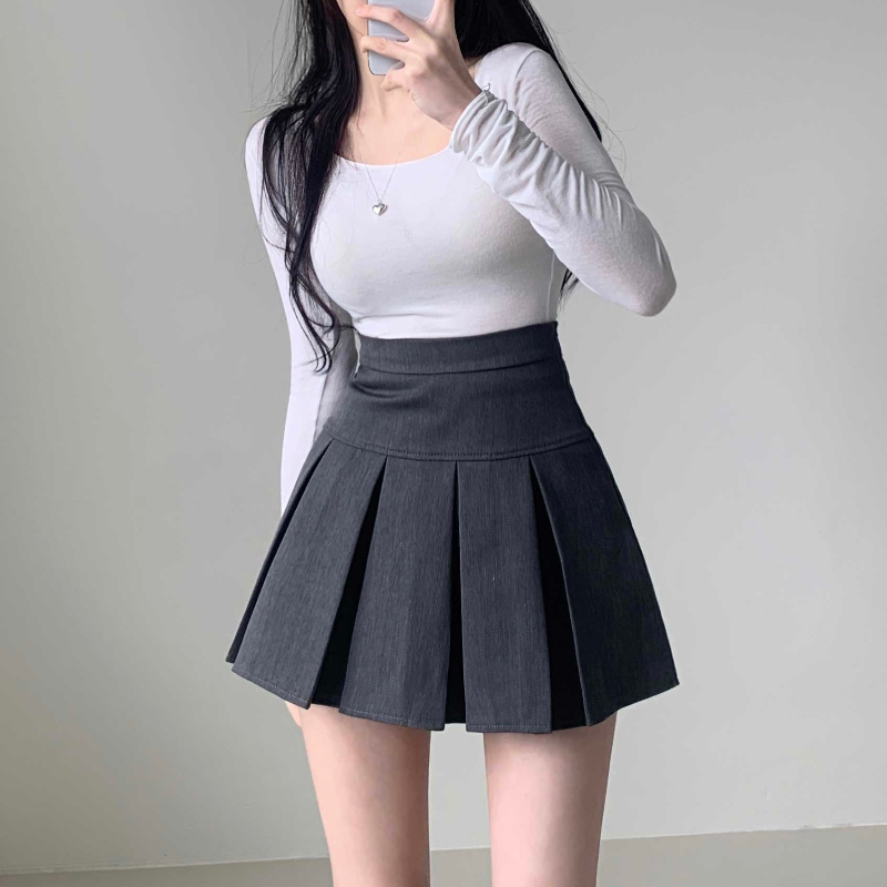 미니 스커트 모델 착용 이미지-S1L25