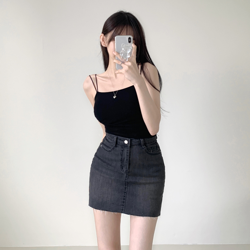 미니 스커트 모델 착용 이미지-S1L7
