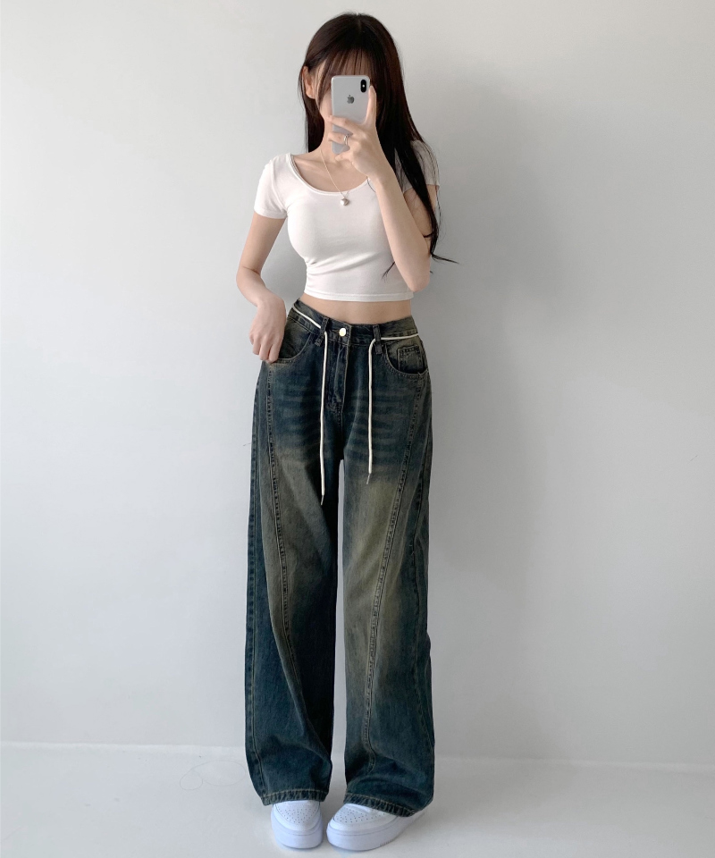 바지 모델 착용 이미지-S1L17