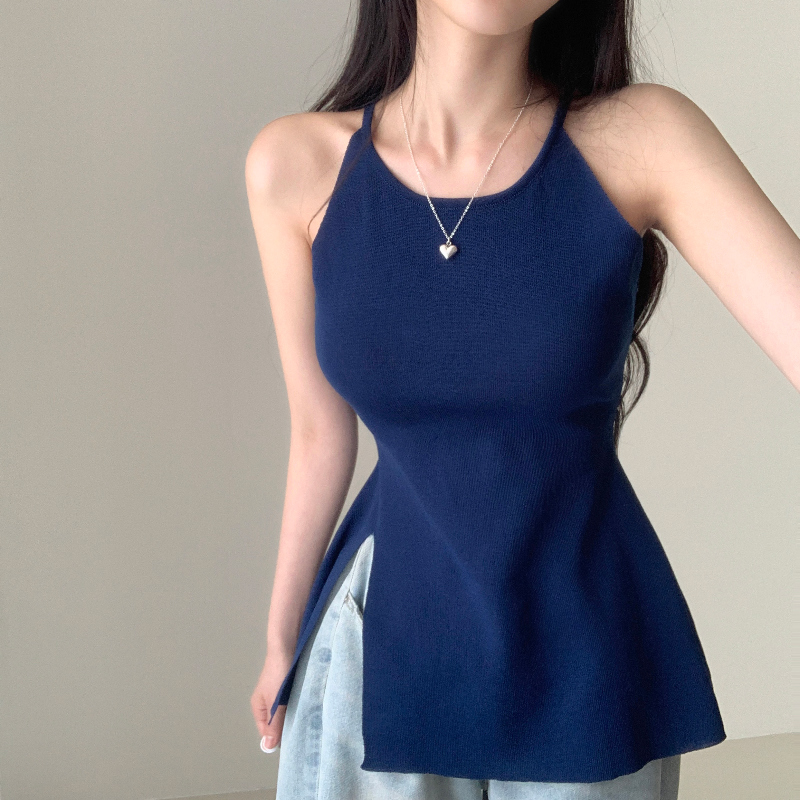 민소매 모델 착용 이미지-S1L8