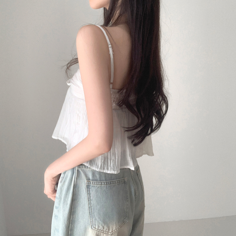 민소매 모델 착용 이미지-S1L14