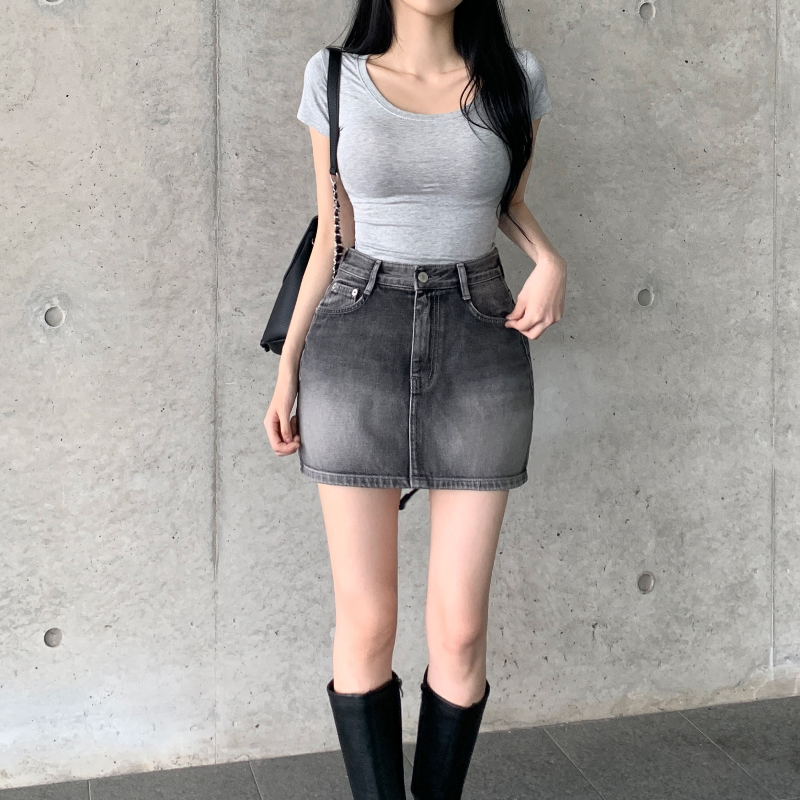 미니 스커트 모델 착용 이미지-S1L10