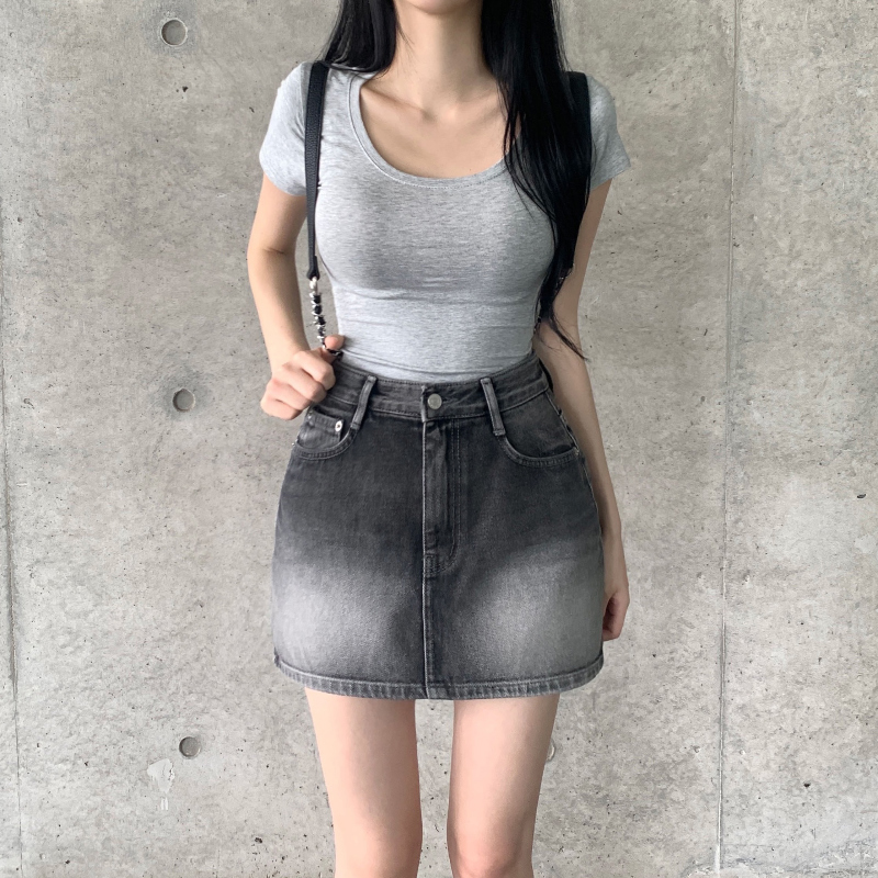 미니 스커트 모델 착용 이미지-S1L6