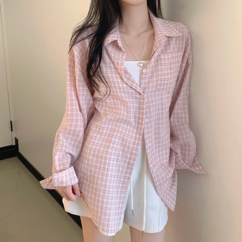 블라우스 모델 착용 이미지-S1L15