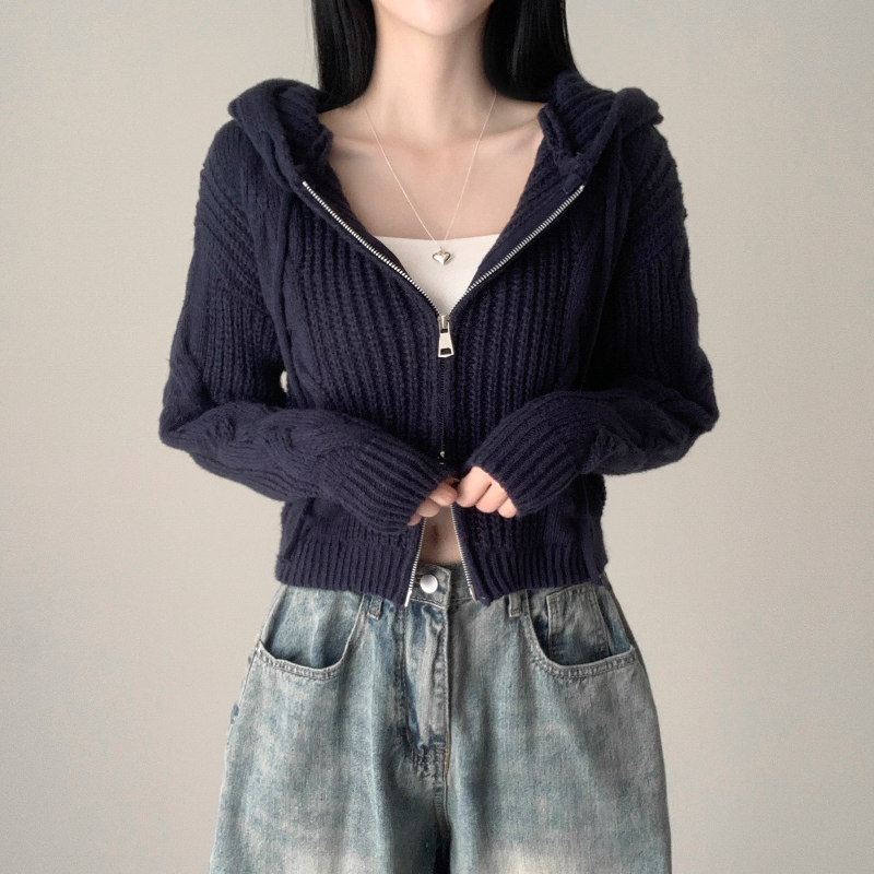 카디건 모델 착용 이미지-S1L25