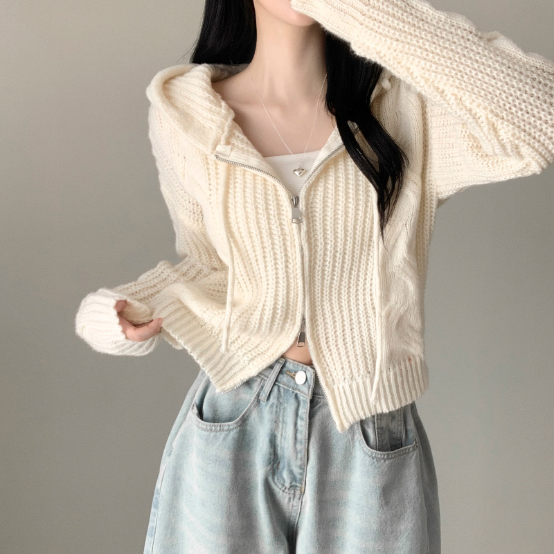 카디건 모델 착용 이미지-S1L19